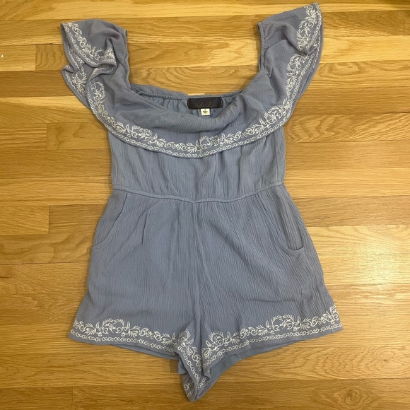 Blue Rain Pants - Blue Rain Romper Size S